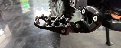 Heavy Hitter Talaria E-Moto Grappler Billet Foot Pegs: Specs & Fitment