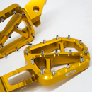 KyVex Billet Wide Foot Pegs - Sur Ron Ultra Bee