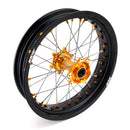 KKE Racing 17" Ultra Bee Wide Supermoto Wheel Set