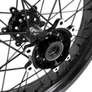 KKE Racing 17" Ultra Bee Wide Supermoto Wheel Set