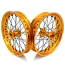 KKE Racing 17" Ultra Bee Wide Supermoto Wheel Set