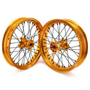 KKE Racing 17" Ultra Bee Wide Supermoto Wheel Set