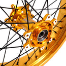 KKE Racing 17" Ultra Bee Wide Supermoto Wheel Set