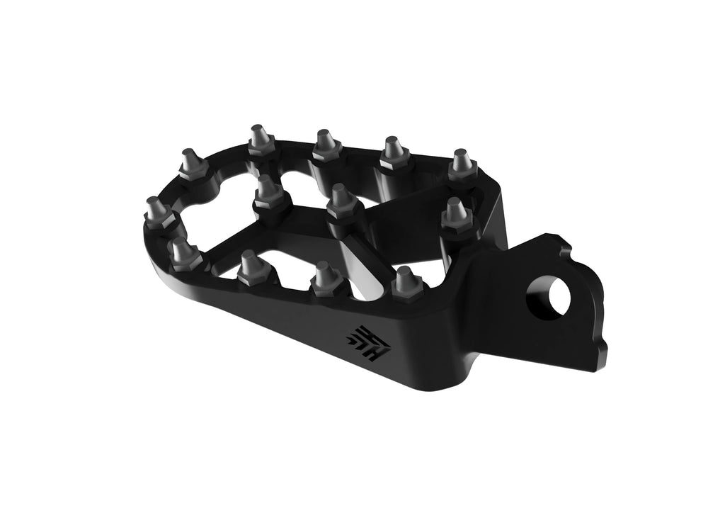 Etm Rtr Foot Peg Spring Heavy Hitter ETM RTR Grappler Billet Footpegs