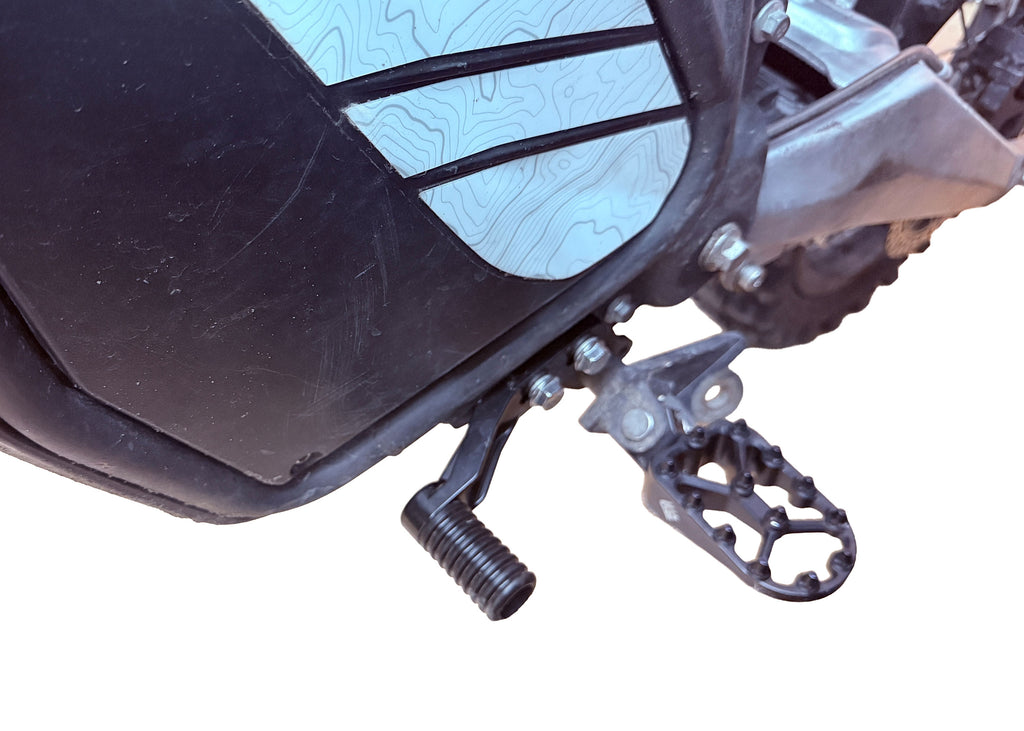 Etm Rtr Foot Peg Spring Heavy Hitter ETM RTR Grappler Billet Footpegs