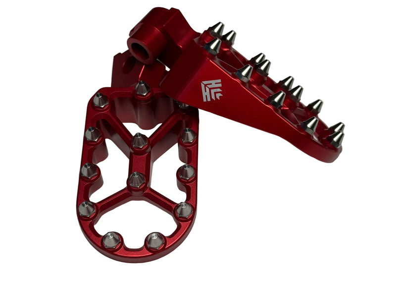 Etm Rtr Foot Peg Spring Heavy Hitter ETM RTR Grappler Billet Footpegs