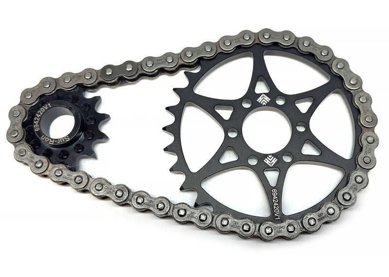 gear for chain Heavy Hitter 420 Primary Chain Drive Conversion Kit