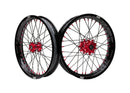 ION 17"/17" Arctic Leopard XE Pro Supermoto Wheel Set Upgrade