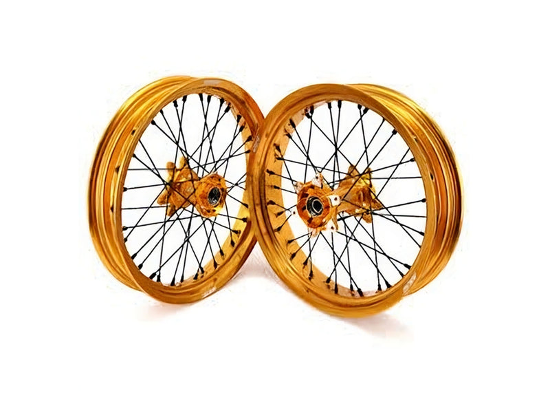 KKE Racing 17" Supermoto Ultra Bee Billet Wheel Set