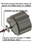 Heavy Hitter 520 Primary Drive Conversion OEM/EBMX Ultra Motors