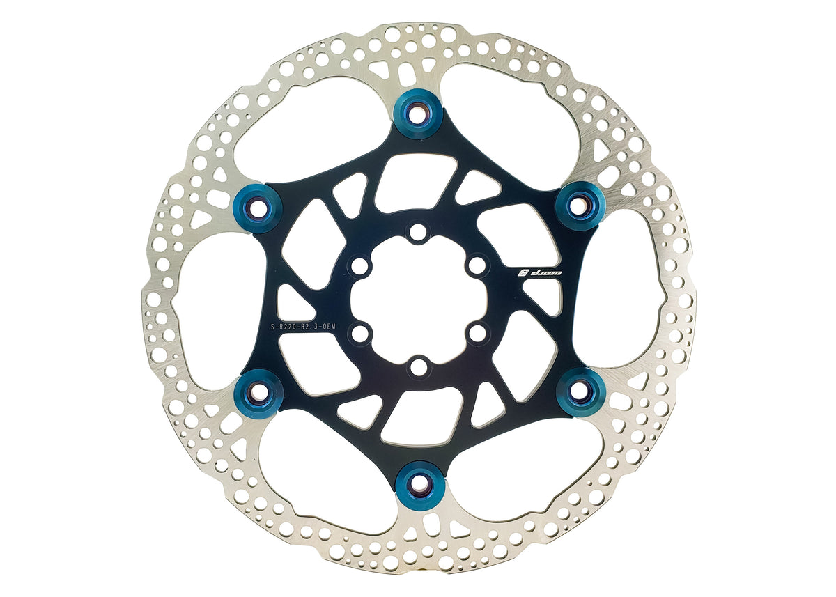 デーニ　rt-9 Warp 9 Floating 220mm Rear Rotor
