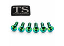 Titanium Surron Front Rotor Bolts for E-Motos