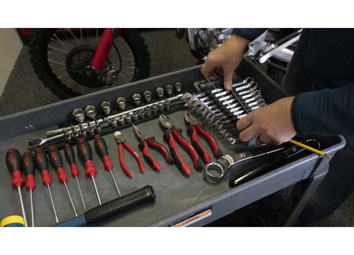 Wiha 76-Piece Motocross Mechanic Tool Kit