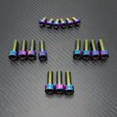 Titanium Surron KKE OEM Fork Bolt Kit - Sur Ron LBX