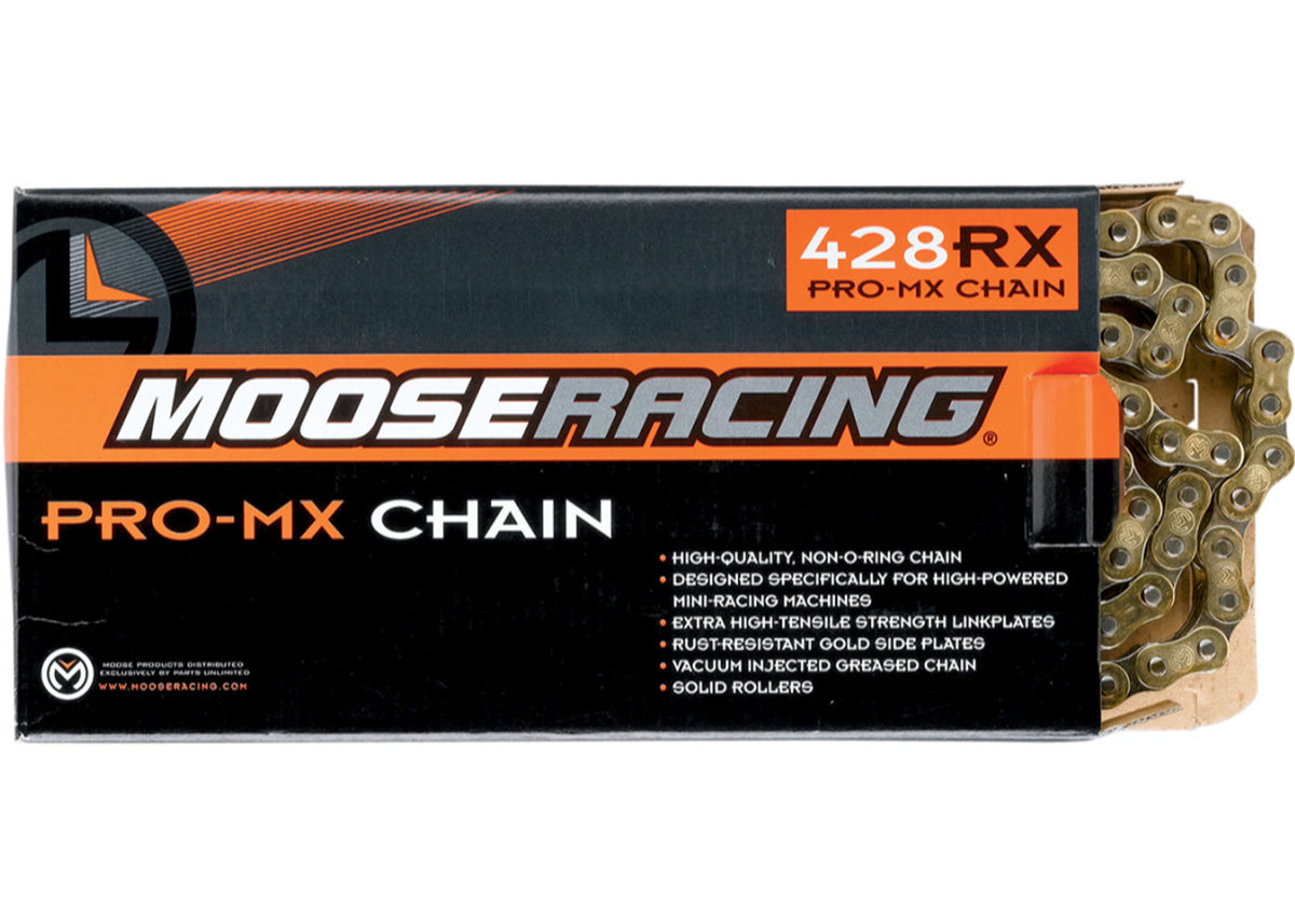 chain union　1250mmの幅広タイプ【キャスター付】 Moose Racing 428 RXP Pro-MX Chain 120 Link