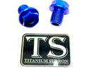 Titanium Surron FastAce Fork Axle Bolt Set for E-Motos