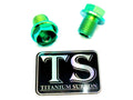 Titanium Surron FastAce Fork Axle Bolt Set for E-Motos
