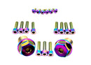 Titanium Surron FastAce Fork Bolt Kit for E-Motos