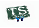 Titanium Surron Formula Brake Reservoir Cap Bolts for E-Motos