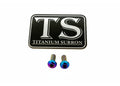 Titanium Surron Formula Brake Reservoir Cap Bolts for E-Motos