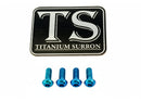 Titanium Surron Formula Brake Reservoir Cap Bolts for E-Motos