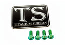 Titanium Surron Formula Brake Reservoir Cap Bolts for E-Motos