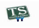 Titanium Surron Formula Brake Reservoir Cap Bolts for E-Motos