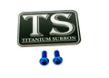 Titanium Surron Formula Brake Reservoir Cap Bolts for E-Motos