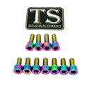 Titanium Surron Fox 40 / Bomber 58 Fork Bolt Kit for E-Motos