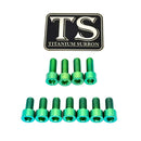 Titanium Surron Fox 40 / Bomber 58 Fork Bolt Kit for E-Motos