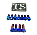 Titanium Surron Fox 40 / Bomber 58 Fork Bolt Kit for E-Motos
