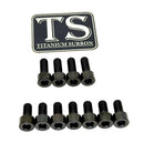 Titanium Surron Fox 40 / Bomber 58 Fork Bolt Kit for E-Motos
