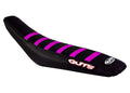 Guts Racing ReRode R1 Plus Gripper Ribbed seat cover color Black and Pink