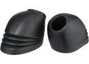 Moose Racing Foot Peg Protectors for E-Motos - Black
