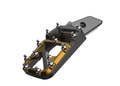 Pivotrax Cyber foot pegs in black and gold