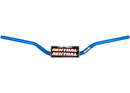 Renthal Fatbar 1-1/8 Inch Handlebar for Electric Dirt Bikes, 609 RC High bend, Blue