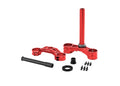 RFloXa Max drop crown triple clamp, red