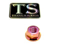 Titanium Surron M12 Reverse Thread Motor Nut for E-Motos