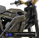Titanium Surron Battery Lid Bolt Set - E Ride Pro