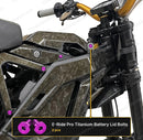Titanium Surron Battery Lid Bolt Set - E Ride Pro