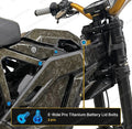 Titanium Surron Battery Lid Bolt Set - E Ride Pro