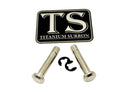 Titanium Surron Battery Lid Pin Set - Sur Ron LBX