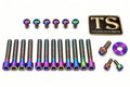 Titanium Surron Sirris F43 Fork Bolt Kit for E-Motos
