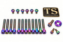 Titanium Surron Sirris F43 Fork Bolt Kit for E-Motos