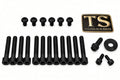 Titanium Surron Sirris F43 Fork Bolt Kit for E-Motos