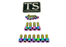 Titanium Surron EXT Ferro Fork Bolt Kit for E-Motos