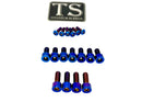 Titanium Surron EXT Ferro Fork Bolt Kit for E-Motos