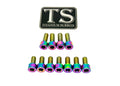 Titanium Surron EXT Ferro Fork Bolt Kit for E-Motos