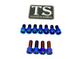 Titanium Surron EXT Ferro Fork Bolt Kit for E-Motos