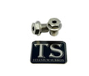 Titanium Surron FastAce Fork Axle Bolt Set for E-Motos